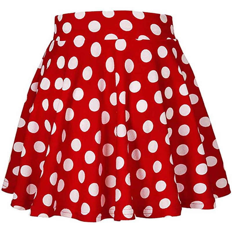 Women Girl Short Skirts Clothes Casual Polka Dot Leisure Print Red White Black A-Link Skirts 2020
Women Girl Short Skirts Clothes Casual Polka Dot Leisure Print Red White Black A-Link Skirts 2020