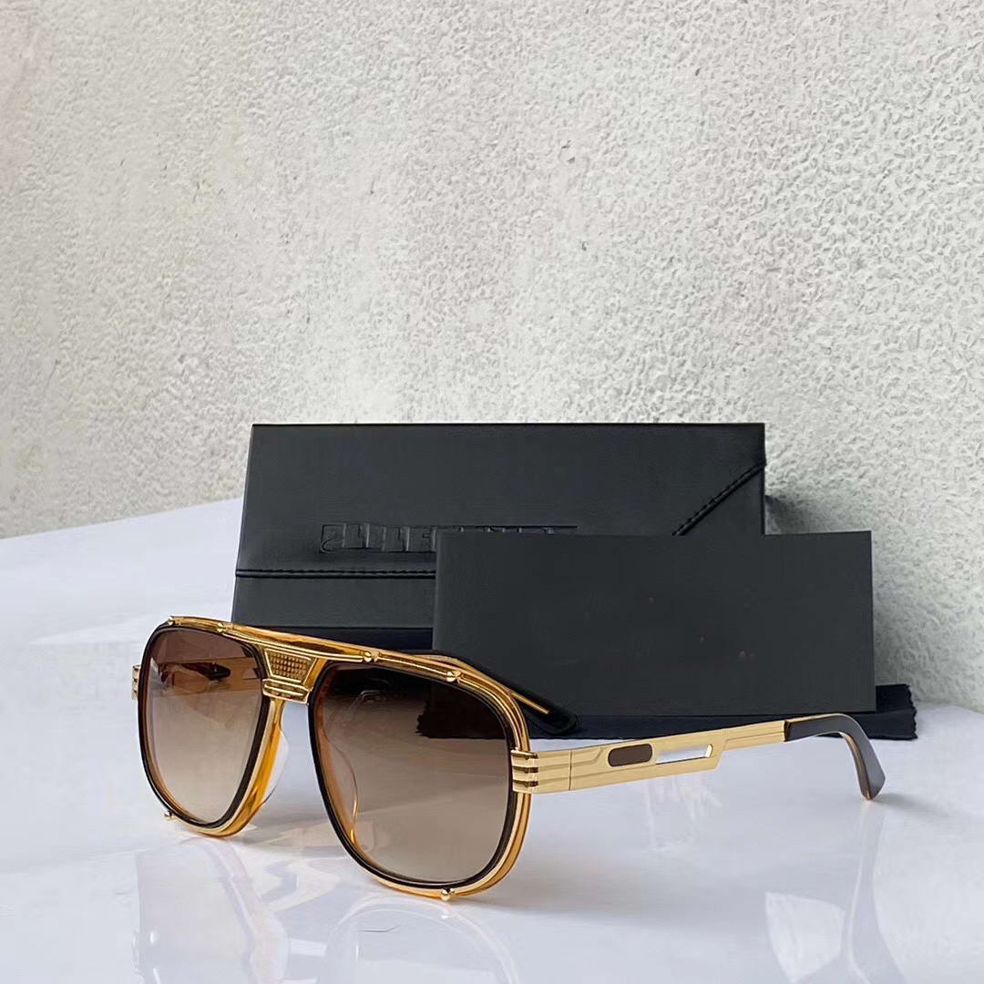 Men Retro Pilot Sunglasses 665 Gold/Brown Shaded Sun glasses des lunettes de soleil men sun glasses new with Box
Men Retro Pilot Sunglasses 665 Gold/Brown Shaded Sun glasses des lunettes de soleil men sun glasses new with Box