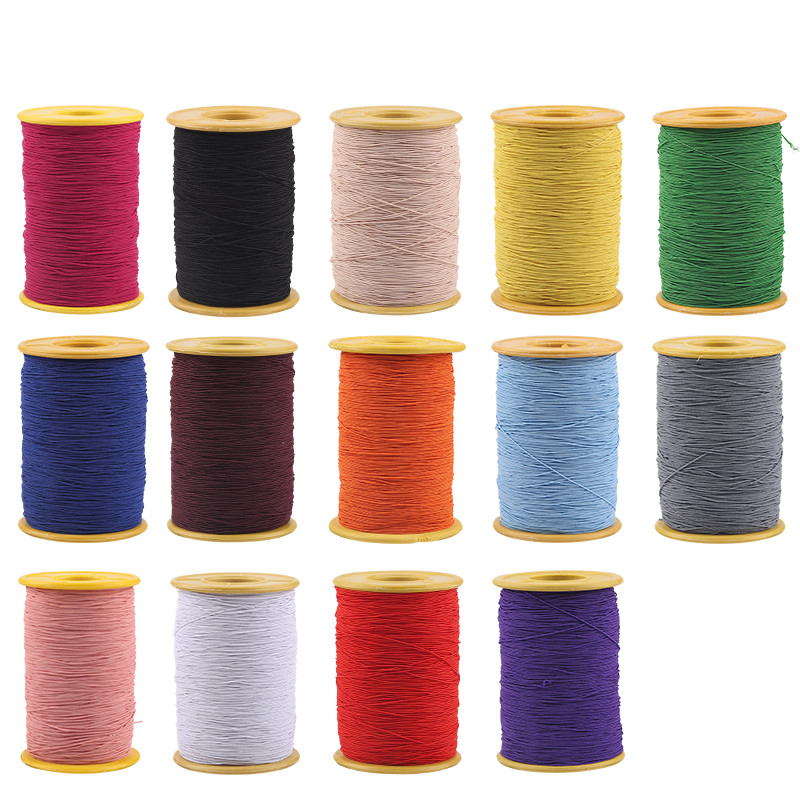 Yarn 0.5mm/1mm Diameter Elastic Cord Rubber Rope Nylon Band Stretch String Sewing Trims Hair Tie Jewelry Accessories, 25
Yarn 0.5mm/1mm Diameter Elastic Cord Rubber Rope Nylon Band Stretch String Sewing Trims Hair Tie Jewelry Accessories, 25
