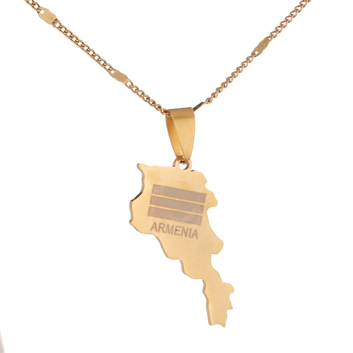 Stainless Steel Fashion Armenia Map Pendant Necklace Country Maps Armenians Charm Jewelry
Stainless Steel Fashion Armenia Map Pendant Necklace Country Maps Armenians Charm Jewelry