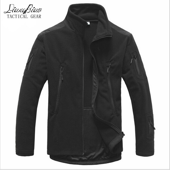 Men's Jackets Men Tactical Clothing Autumn Winter Fleece Army Jacket Softshell Hunt Style