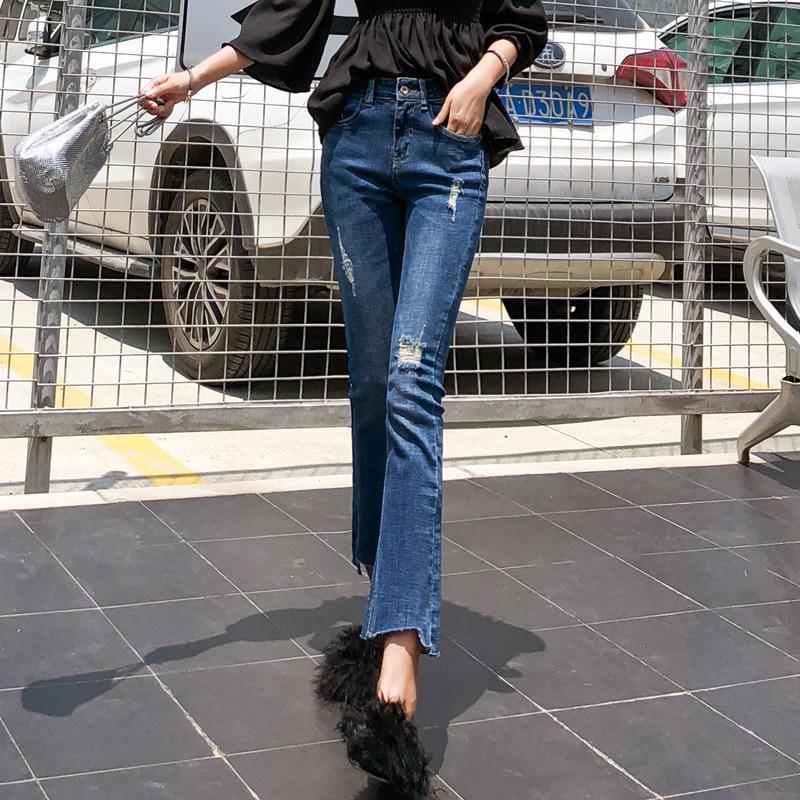 Ripped Jeans Pants Women 2019 Summer Female Denim Blue Trousers Plus Size 32 Femme Flared Jeans Stretch Push Up
Ripped Jeans Pants Women 2019 Summer Female Denim Blue Trousers Plus Size 32 Femme Flared Jeans Stretch Push Up