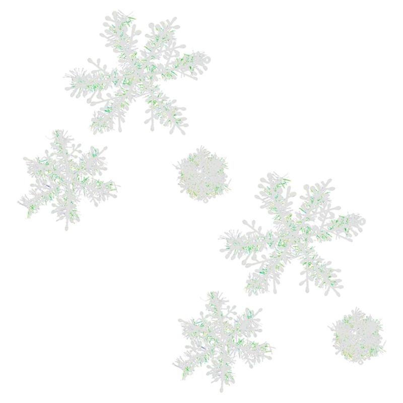 Chirstmas Snowflakes White Plastic Festival Ornaments DIY Party Gadget Winter Wedding New Year Windows Decoration
Chirstmas Snowflakes White Plastic Festival Ornaments DIY Party Gadget Winter Wedding New Year Windows Decoration