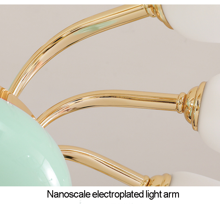modern gold ceramic pendant lamp led light american sgold pendant lights fixture hanging lamps hotel hall living room home indoor lighting