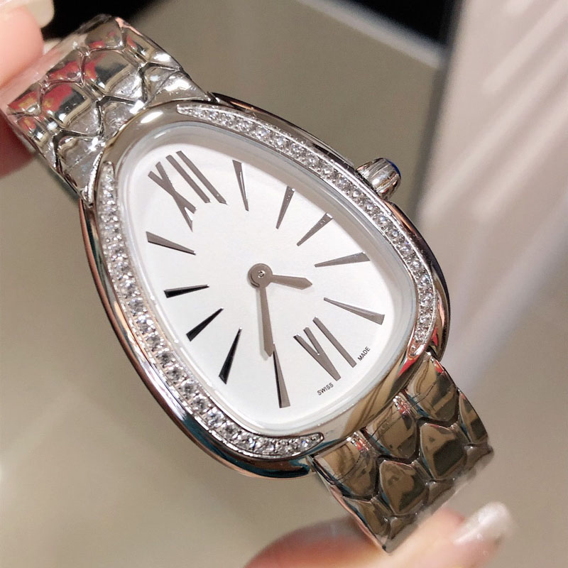 women luxury designer diamond Watches gold and silver quartz snake Watch stainless steel dress wristwatch ladies bracelet female clock, Model 1
women luxury designer diamond Watches gold and silver quartz snake Watch stainless steel dress wristwatch ladies bracelet female clock, Model 1