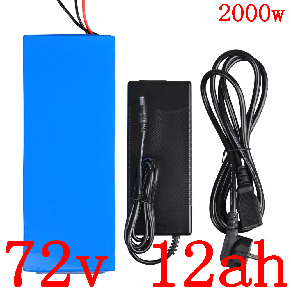 72V battery pack 12AH electric bike batttery 72v lithium 1000W 1500W 2000W scooter with charger
72V battery pack 12AH electric bike batttery 72v lithium 1000W 1500W 2000W scooter with charger