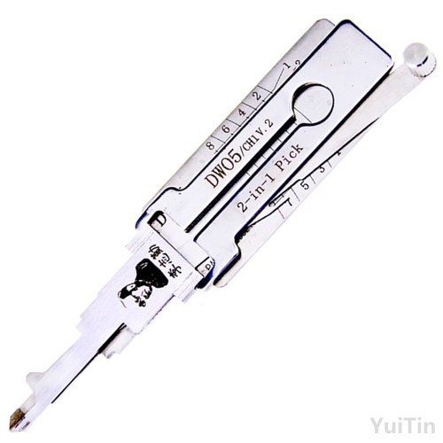Genuine LISHI DW05 CH1 2 in 1 Auto Lock Pick and Decoder Locksmith Tool Free Shipping
Genuine LISHI DW05 CH1 2 in 1 Auto Lock Pick and Decoder Locksmith Tool Free Shipping