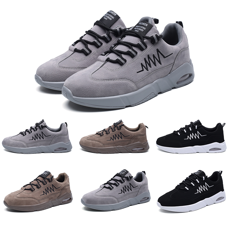 Mode, Damen, Herren, Kissen, Designer-Schuhe, schwarz, weiß, braun, Leder, Plaform, Freizeitschuhe, Sport-Turnschuhe, selbstgemachte Marke, herge