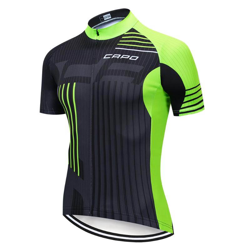 2019 CAPO Men's Pro Cycling Jersey Bike Short Sleeve Ropa Ciclismo Clothing Bicycle Sportwear Shirt Cycling Clothing
2019 CAPO Men's Pro Cycling Jersey Bike Short Sleeve Ropa Ciclismo Clothing Bicycle Sportwear Shirt Cycling Clothing