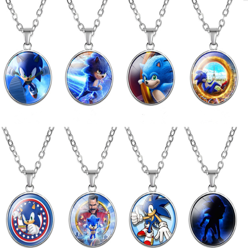 8 style New fashion game anime cartoon sonic The Hedgehog pendant necklace sonic figure pattern necklace jewelry accessories ZJJ178, #01
8 style New fashion game anime cartoon sonic The Hedgehog pendant necklace sonic figure pattern necklace jewelry accessories ZJJ178, #01