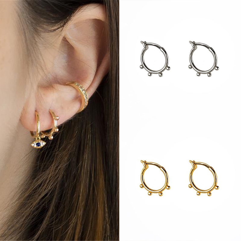 BOAKO Simple Round Bead Pea Earrings S925 Sterling Silver Earrings Ins Classic Temperament Female
BOAKO Simple Round Bead Pea Earrings S925 Sterling Silver Earrings Ins Classic Temperament Female