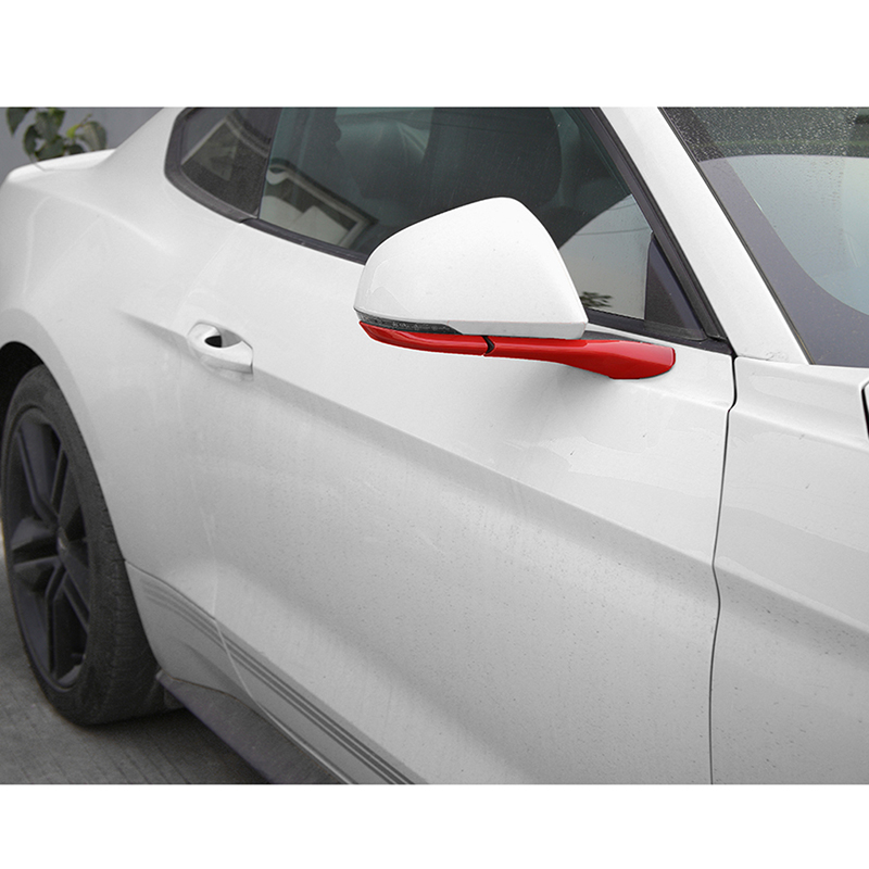 ABS Car Rearview Mirror Pedestal Trim Accessories for Ford Mustang