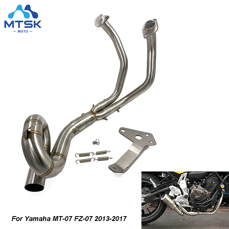 Motorcycle Exhaust Muffler Slip-On Akrapovic Muffler Escape For MT07 FZ07 2014-2019 XSR7002016-2017 MT-07 Tracer
Motorcycle Exhaust Muffler Slip-On Akrapovic Muffler Escape For MT07 FZ07 2014-2019 XSR7002016-2017 MT-07 Tracer