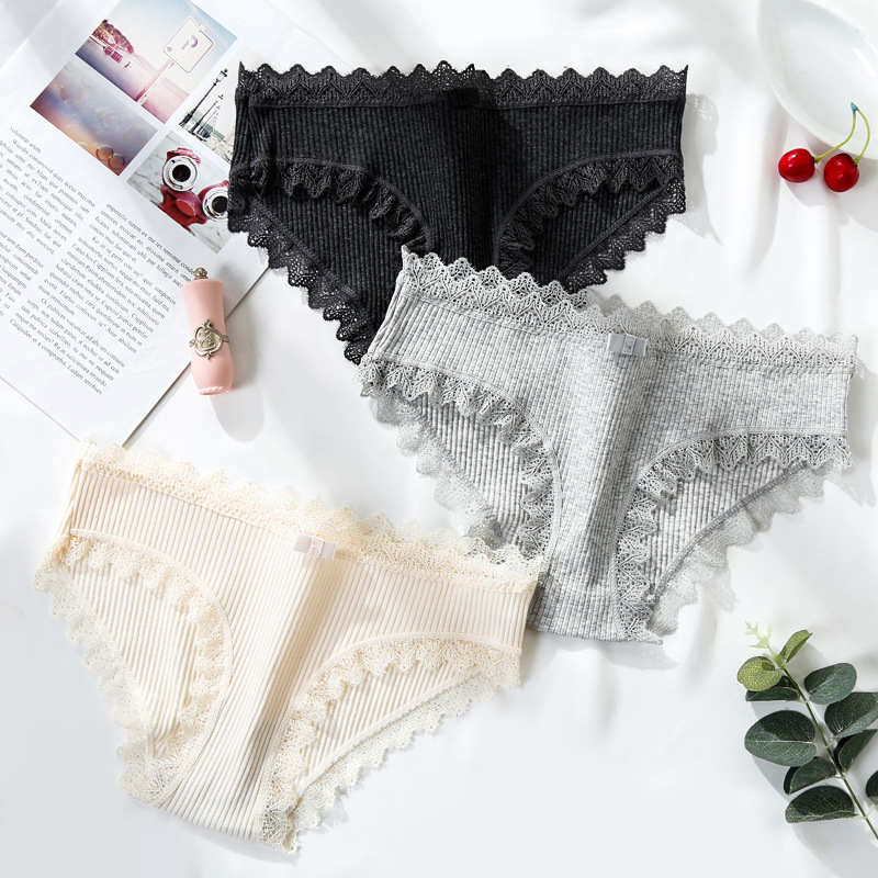 New Cotton Briefs Panties Women Underwear Woman Thread Underpants Sexy Plus Size Solid Shorts Low Rise Culotte Femme 3pcs/lot 30
New Cotton Briefs Panties Women Underwear Woman Thread Underpants Sexy Plus Size Solid Shorts Low Rise Culotte Femme 3pcs/lot 30