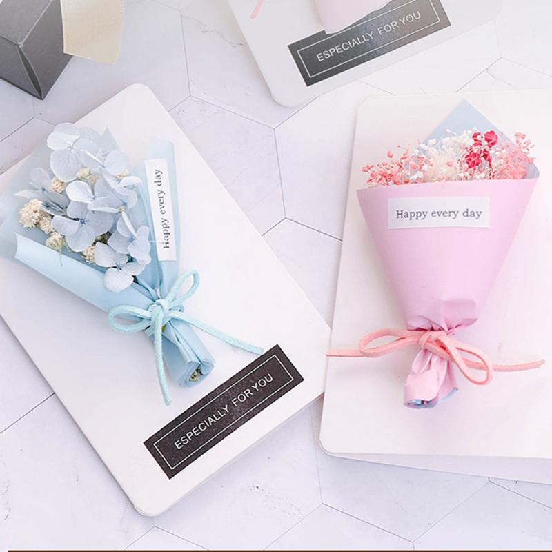 Dried Flower Greeting Card With Gift Box Bouquet Greeting Card Mother's Day Gift Postcard Party Favors Wedding Invitations
Dried Flower Greeting Card With Gift Box Bouquet Greeting Card Mother's Day Gift Postcard Party Favors Wedding Invitations