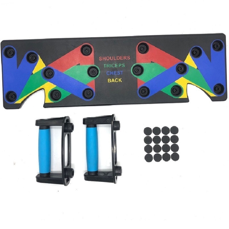 9 in 1 Push Up Rack Board Men Women Comprehensive Fitness Exercise Push-up Stands For GYM Body Training Home Fitness Equipment Y200506