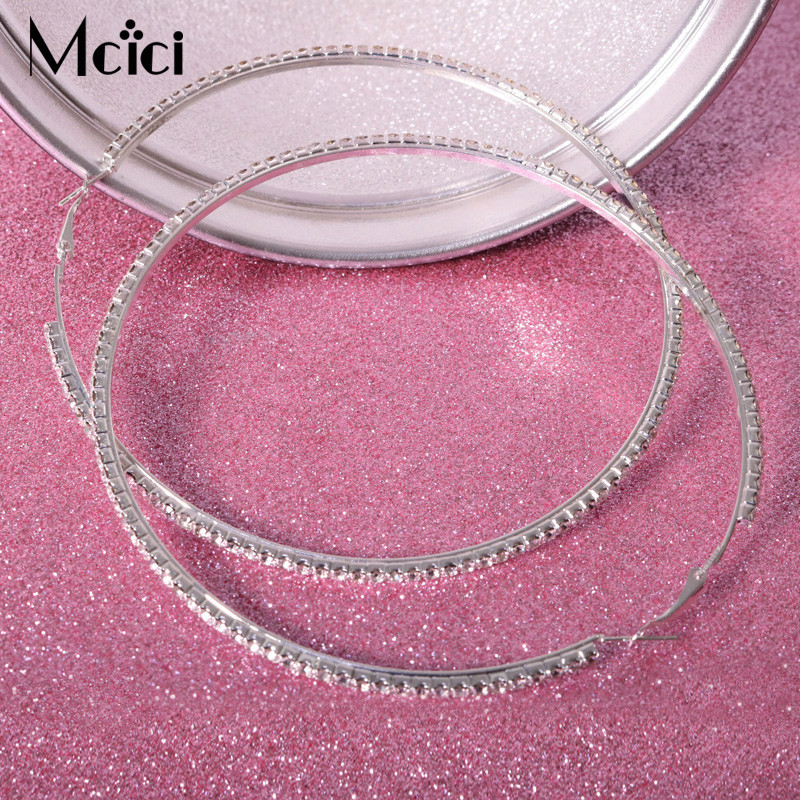 Charm 90MM Big Hoop Earrings Sexy Accessories Personality Exaggerated Ear Loop Smooth Circle For Women Girl's Jewelry
Charm 90MM Big Hoop Earrings Sexy Accessories Personality Exaggerated Ear Loop Smooth Circle For Women Girl's Jewelry