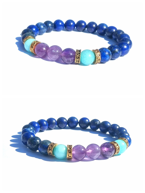 Health bracelet natural stone men and women 2019 trend fashion jewelry