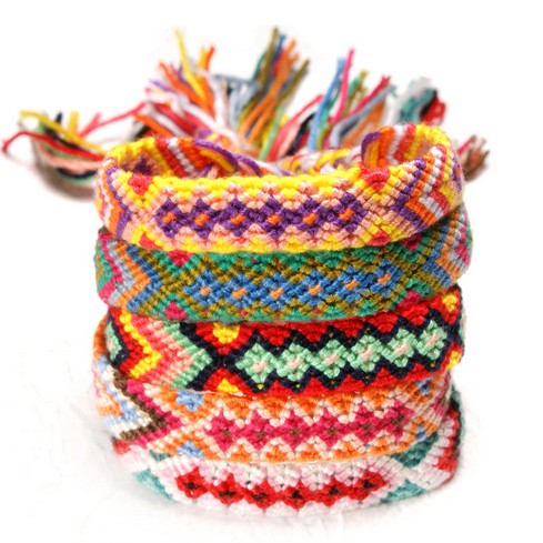 Nepal Woven Friendship Bracelets with a Sliding Knot Closure for Women, Kids, Girls and Men Adjustable Mix Color Evenly
Nepal Woven Friendship Bracelets with a Sliding Knot Closure for Women, Kids, Girls and Men Adjustable Mix Color Evenly