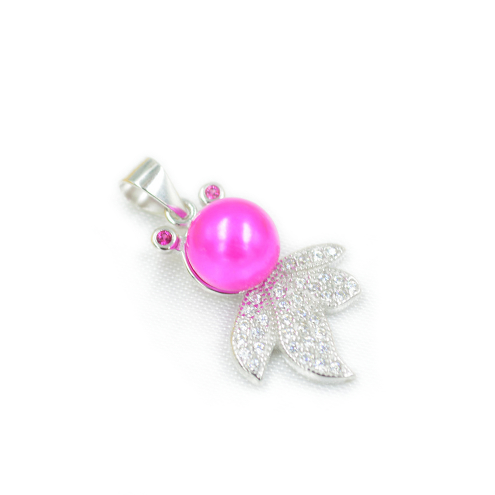 S925 Pearl Pendant Necklace Setting Mounting Base Goldfish 100% Solid 925 Sterling Silver Semi Mount Women's Jewelry DIY Findings DZ048
S925 Pearl Pendant Necklace Setting Mounting Base Goldfish 100% Solid 925 Sterling Silver Semi Mount Women's Jewelry DIY Findings DZ048