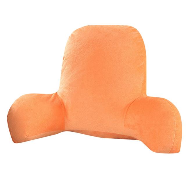 37 Sofa Cushion Back Pillow Bed Plush Big Backrest Reading Rest Pillow Lumbar Support Chair Cushion With Arms Home Decor