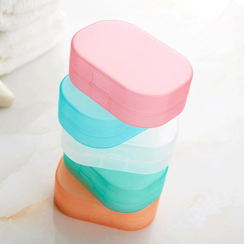 Portable Travel Airtight Soap Box Durable Waterproof Handmade Soap Dish Holder For Bathroom Shower Tool F2420
