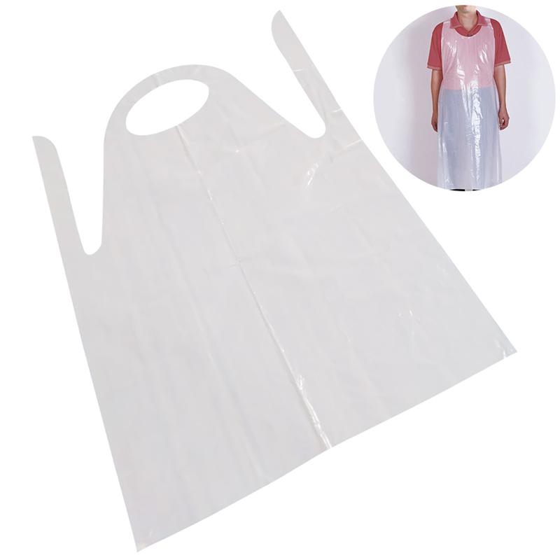 50 Pcs Unisex Disposable Aprons Waterproof Oil Proof Antifouling PE Plastic Apron for Cooking Painting
50 Pcs Unisex Disposable Aprons Waterproof Oil Proof Antifouling PE Plastic Apron for Cooking Painting
