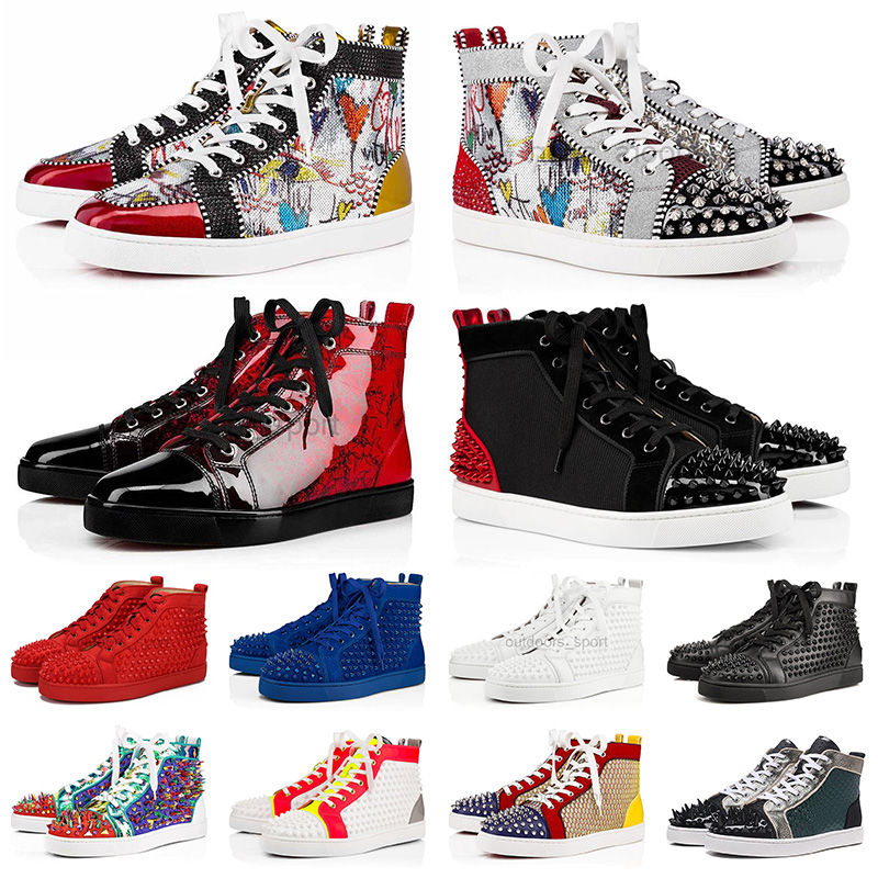 Luxury Designer Womens Mens Casual Shoes Big Size 36-47 Red Bottoms Studded Spike Shoes Party Lovers Genuine Leather Platform Sneakers, A24
Luxury Designer Womens Mens Casual Shoes Big Size 36-47 Red Bottoms Studded Spike Shoes Party Lovers Genuine Leather Platform Sneakers, A24