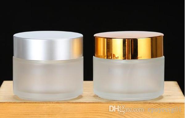 50g frosted glass jar with gold silver black white cap 50ml matte clear wax cream cosmetic jar container stash storage custom print logo
50g frosted glass jar with gold silver black white cap 50ml matte clear wax cream cosmetic jar container stash storage custom print logo