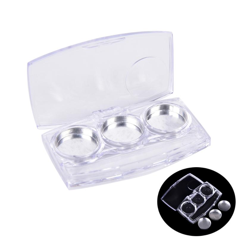 1Set Empty 3 Round Grids Eyeshadow Lipstick Powder Box Case Cosmetic Packing+3Pcs Palette, White
1Set Empty 3 Round Grids Eyeshadow Lipstick Powder Box Case Cosmetic Packing+3Pcs Palette, White