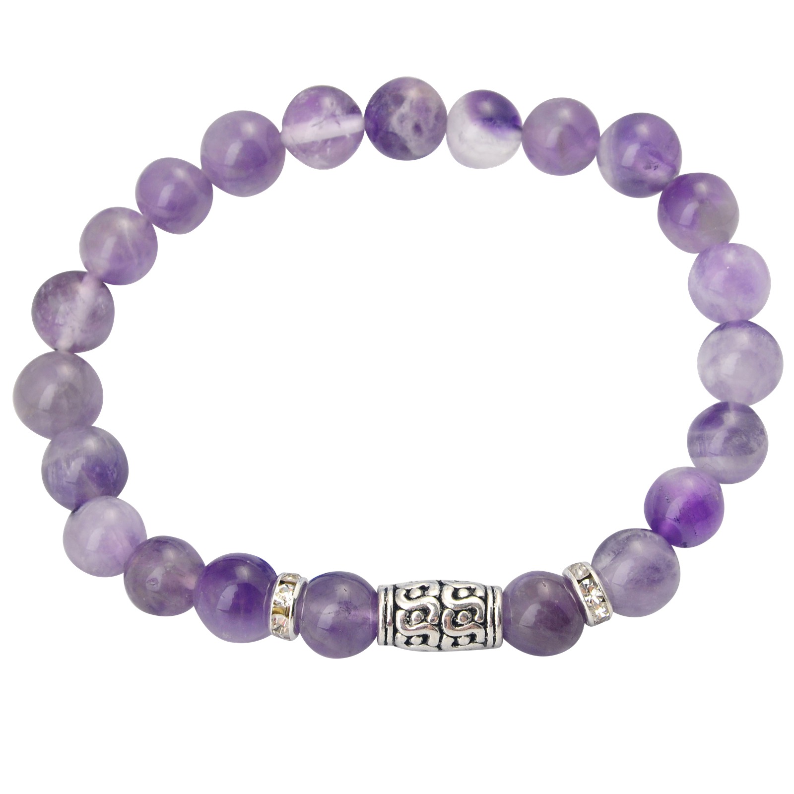 Men's natural stone beads jewelry bracelet 8mm bracelet 2019 new