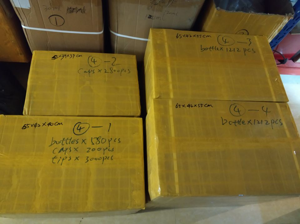 Empty bottles 15ml 30ml 50ml 60ml 100ml 120ml PET Plastic Bottles for E Juice Empty Long Childproof DropperPacking supplement Fat bottle