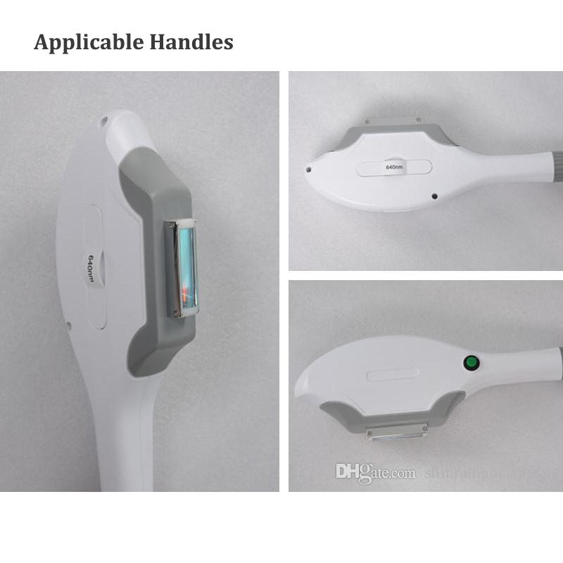quality elight handpiece 7 filters different wavelength 430nm 480nm 530nm 560nm 640nm 690nm 750nm