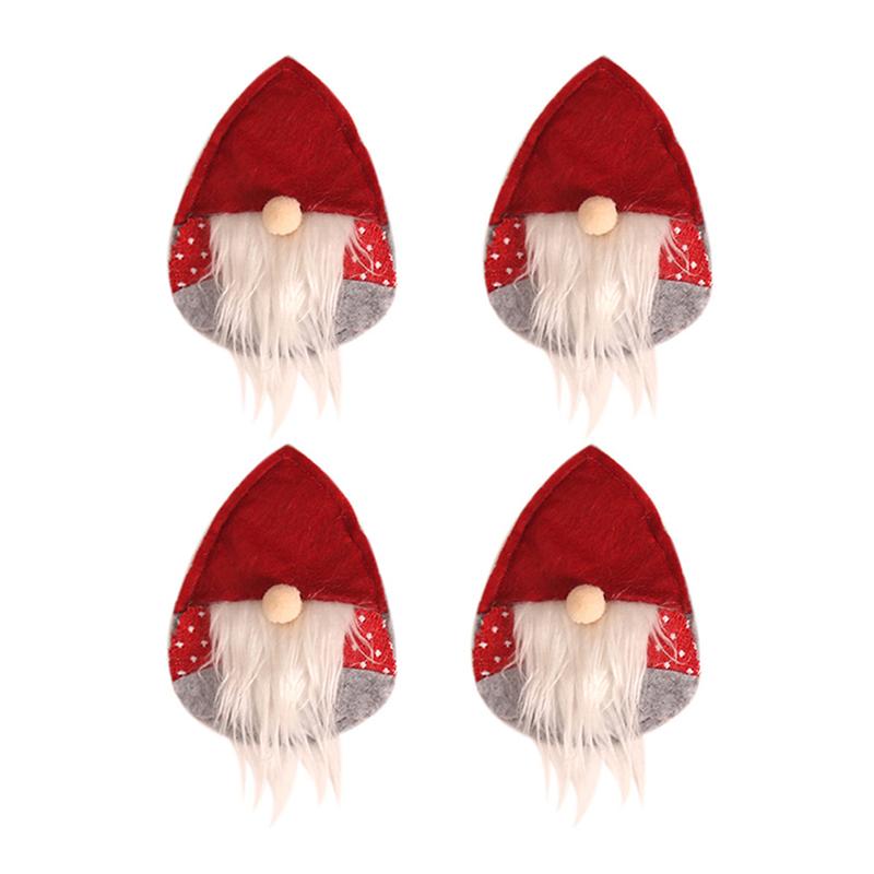 4Pcs Christmas Knife Spoon Holder Pocket Xmas Fork Bag Silverware Holder Pouch Wine Bottle Cap Cover for Christmas Party
4Pcs Christmas Knife Spoon Holder Pocket Xmas Fork Bag Silverware Holder Pouch Wine Bottle Cap Cover for Christmas Party