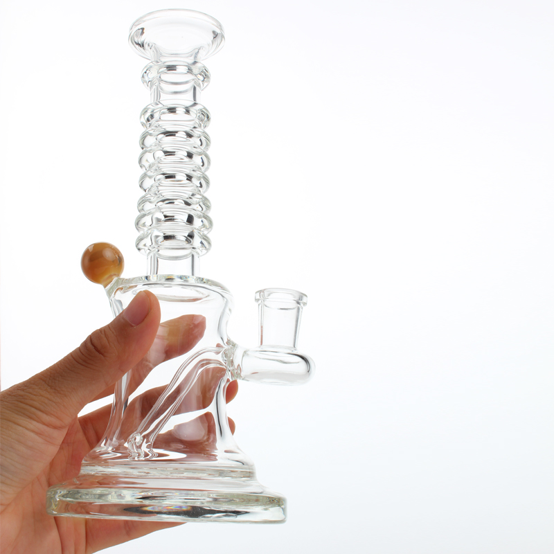 8 Inch Glass Dab Rig Bong Water Pipes with 14mm Female Downstem Thick Bottom Triangle Hookahs Beaker Bongs Glass Bowl Smoking Pipe
8 Inch Glass Dab Rig Bong Water Pipes with 14mm Female Downstem Thick Bottom Triangle Hookahs Beaker Bongs Glass Bowl Smoking Pipe