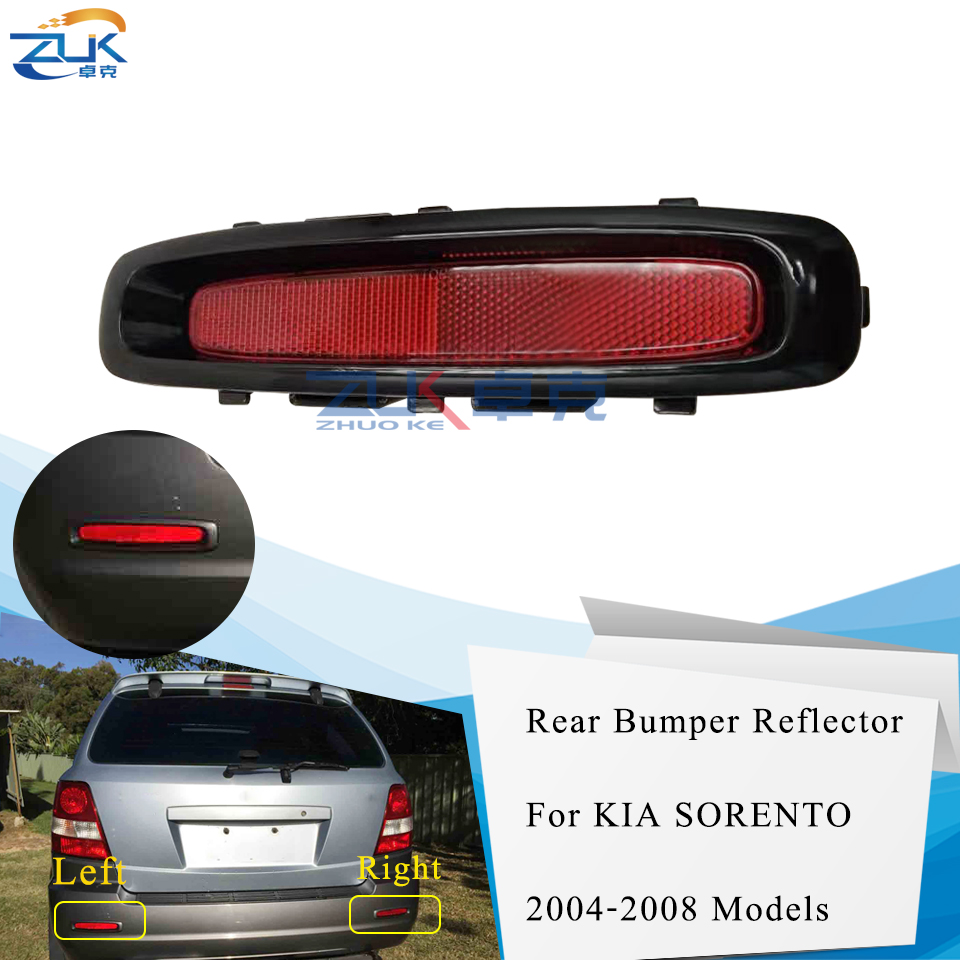 ZUK Rear Bumper Reflector Garnish Fog Lamp Fog Light For KIA For Sorento MK1 2.4L 3.5L 2003-2008
ZUK Rear Bumper Reflector Garnish Fog Lamp Fog Light For KIA For Sorento MK1 2.4L 3.5L 2003-2008