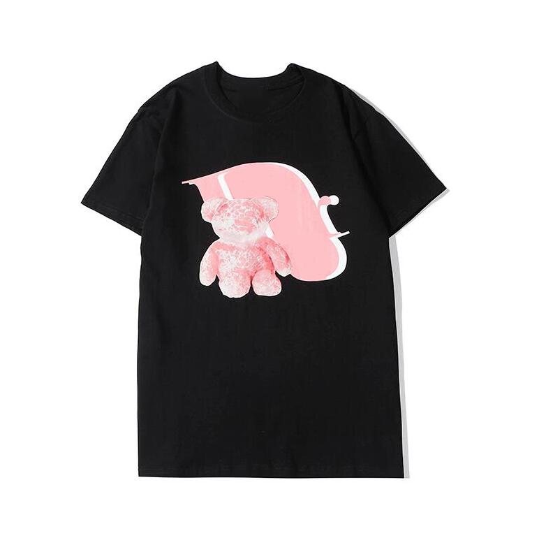 White Black Tops 2020 Summer Brand T Shirts for Mens Tee Shirts With Bear Fashion Designer Men Women Couple Clothing Wholesale
White Black Tops 2020 Summer Brand T Shirts for Mens Tee Shirts With Bear Fashion Designer Men Women Couple Clothing Wholesale