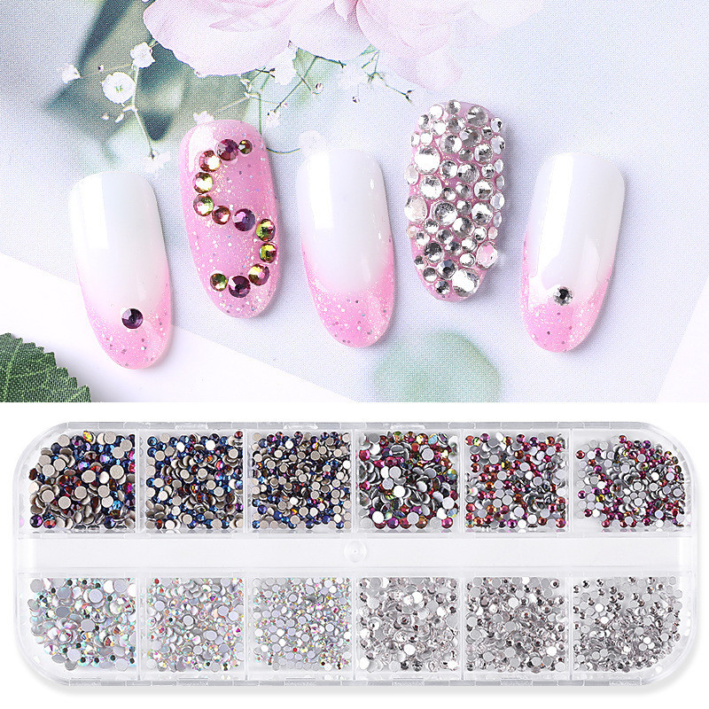 1 Doss Crystal Nail Decor Multi-size Glitter Nail Decoration Charming Gems DIY Manicure Tips Rhinestones Beauty Accessories
1 Doss Crystal Nail Decor Multi-size Glitter Nail Decoration Charming Gems DIY Manicure Tips Rhinestones Beauty Accessories