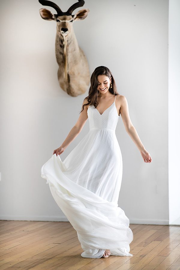 daisy boho chic wedding dresses spaghetti backless sweep train bohemian plus size bridal gowns cheap wedding dress