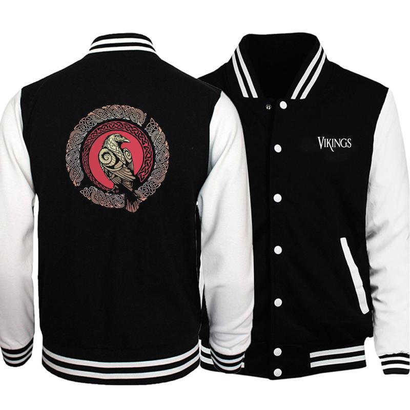 Viking TV Show Baseball Jacket Raven Coat Men Fashion Preppy Style Jackets Male Spring Autumn New Sweatshirt Men Oversized Coat, Black white 6
Viking TV Show Baseball Jacket Raven Coat Men Fashion Preppy Style Jackets Male Spring Autumn New Sweatshirt Men Oversized Coat, Black white 6