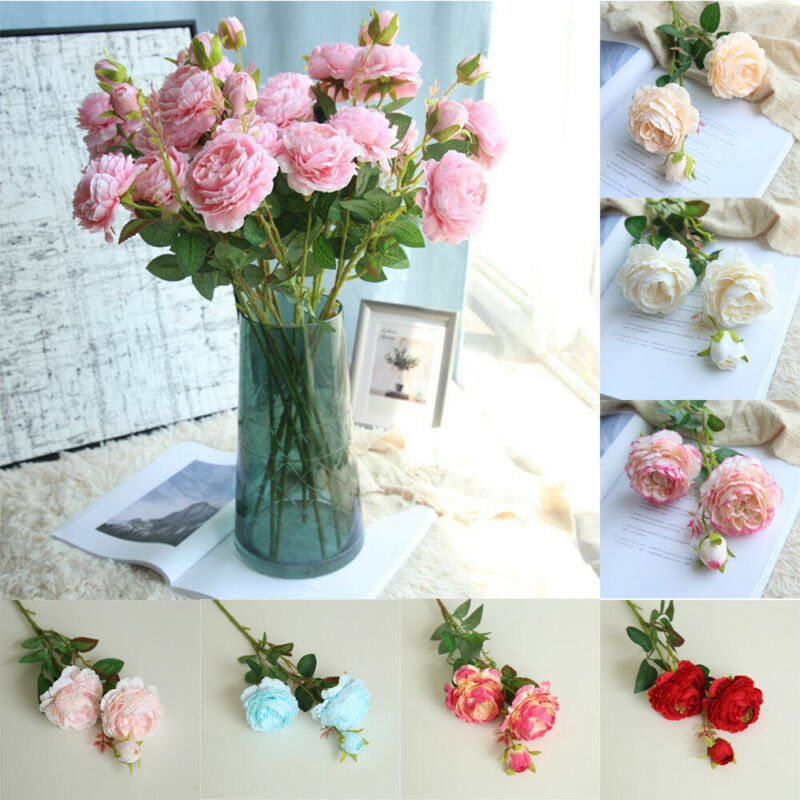 Silk Peony bouquet home decoration accessories wedding Party scrapbook fake plants pompons artificial roses flowers
Silk Peony bouquet home decoration accessories wedding Party scrapbook fake plants pompons artificial roses flowers