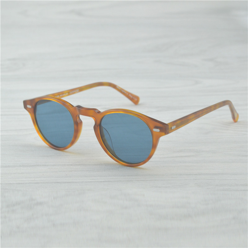 Hot Sales Oliver People Sunglasses Wholesale-Gregory Peck Brand Designer Men Women Sunglasses Polarized Sung186 Retro Glasses Olive Sunglasses AA