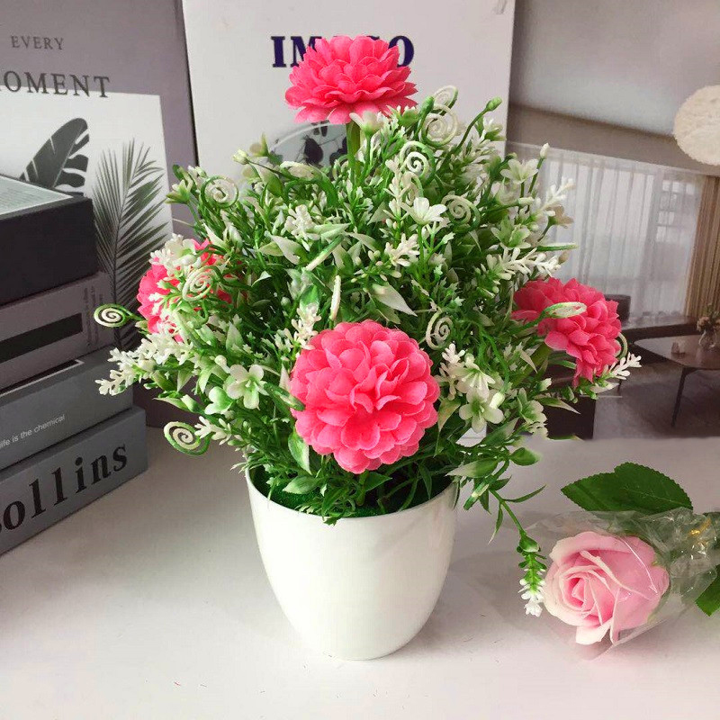 Beautiful Artificial Bonsai New Fake Plant Flower Hydrangea Study Room Home Decoration Garden Supplies, Red
Beautiful Artificial Bonsai New Fake Plant Flower Hydrangea Study Room Home Decoration Garden Supplies, Red