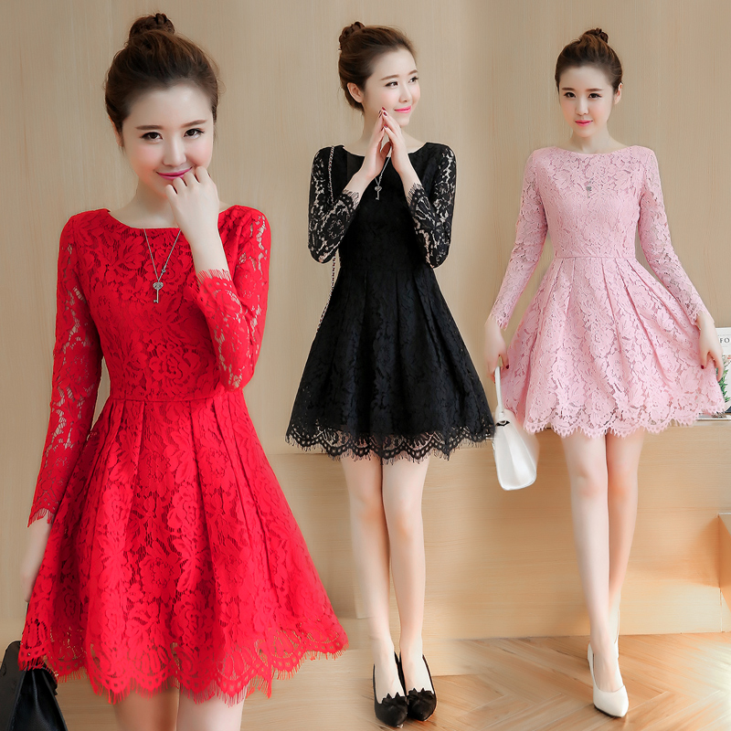 Summer Women' Lace Black O-Neck Mini Dress 2020 Bohemian Fashion Elegant High Waist Sexy Club Party Long Sleeve Dress Vestidos, Yellow
Summer Women' Lace Black O-Neck Mini Dress 2020 Bohemian Fashion Elegant High Waist Sexy Club Party Long Sleeve Dress Vestidos, Yellow