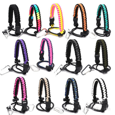 Paracord Handle for Water Bottle flask Durable Carrier Survival Strap Cord with Safety Ring and Carabiner Fits Wide Mouth Bottles
Paracord Handle for Water Bottle flask Durable Carrier Survival Strap Cord with Safety Ring and Carabiner Fits Wide Mouth Bottles