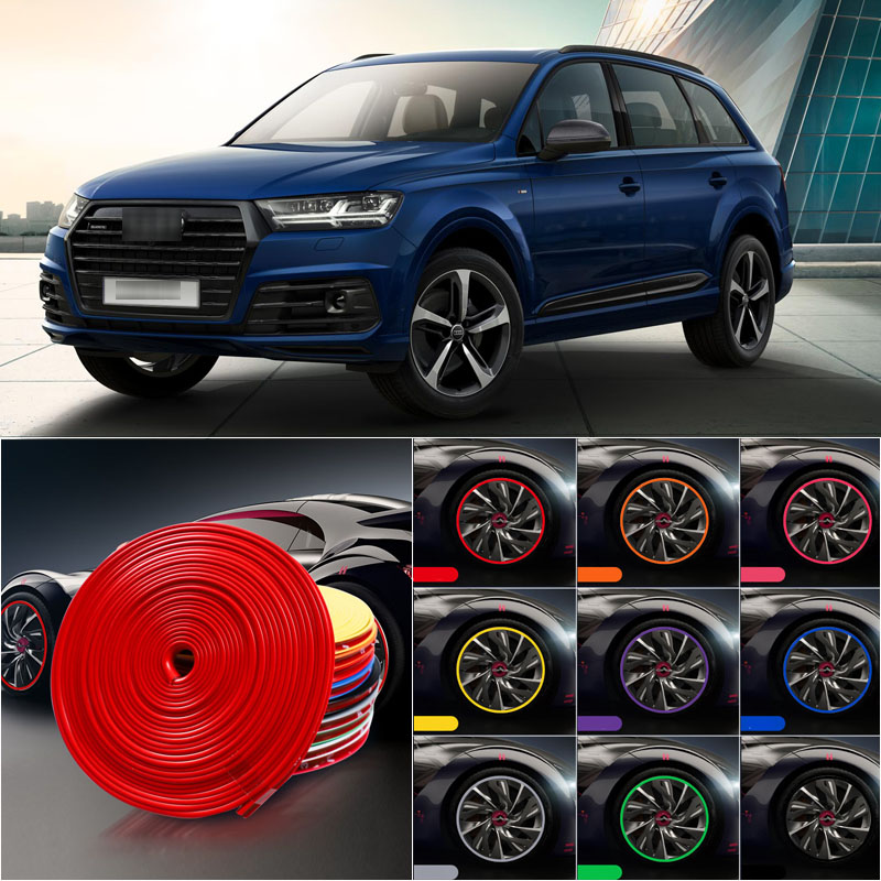 8M Car Wheel Hub Rim Edge Protector Ring Tire Strip Guard Rubber Sticker Decals For Audi Q7
8M Car Wheel Hub Rim Edge Protector Ring Tire Strip Guard Rubber Sticker Decals For Audi Q7