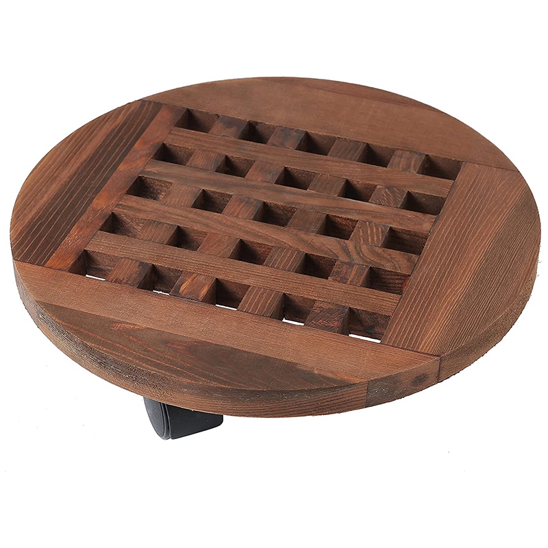 25cm Wood Flower Pot Removable Tray Plant Holder Stand Base with Wheels Planter Flowers Pot Mover Trolley Plate
25cm Wood Flower Pot Removable Tray Plant Holder Stand Base with Wheels Planter Flowers Pot Mover Trolley Plate