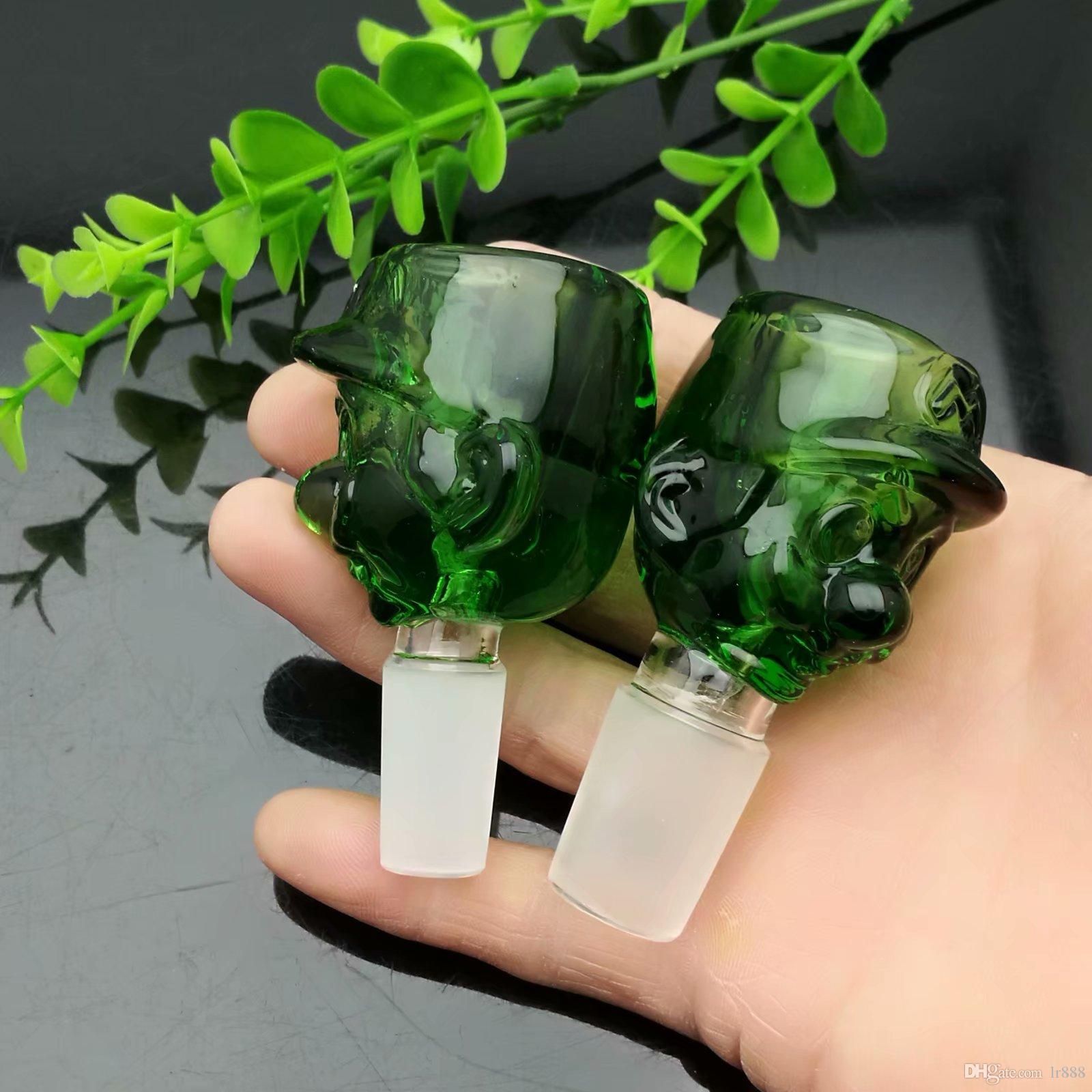 Green Cartoon Graphic Glass Converter Bubble Head Wholesale Glass Water Pipes Tobacco Accessories Glass Ash Catcher
Green Cartoon Graphic Glass Converter Bubble Head Wholesale Glass Water Pipes Tobacco Accessories Glass Ash Catcher