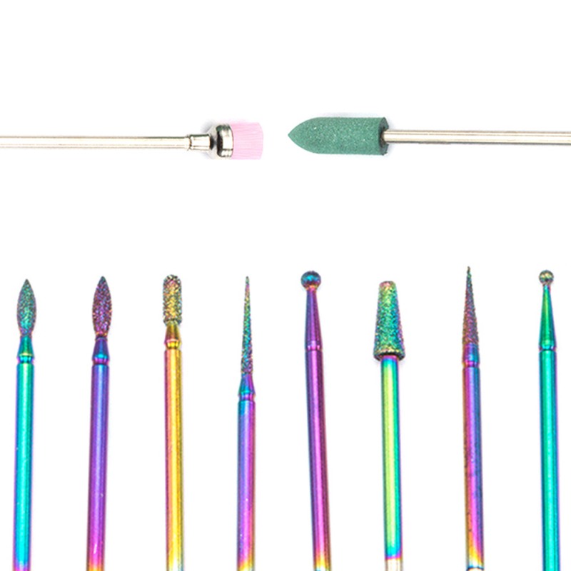 Wholesale 10PCS Nail Diamond Drill Bits Acrylic Nail File Bits Cuticle Drill Bit Set
Wholesale 10PCS Nail Diamond Drill Bits Acrylic Nail File Bits Cuticle Drill Bit Set