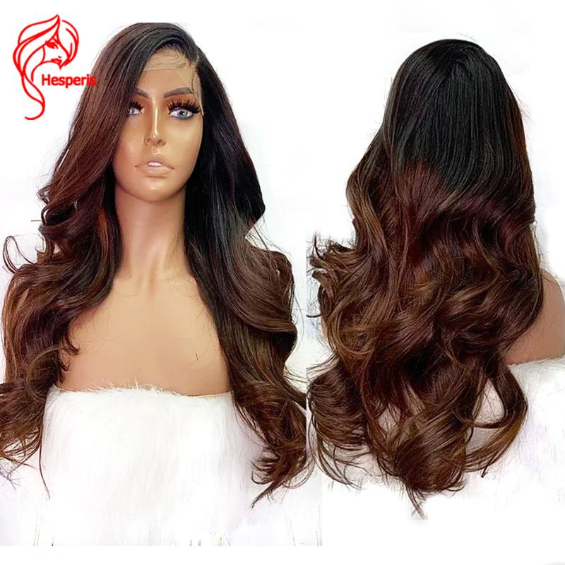 Hesperisr 180 Density 13x4 Lace Front Human Hair Wigs 1bT4 Ombre Human Hair Wigs Pre Plucked For Women Brazilian Remy
Hesperisr 180 Density 13x4 Lace Front Human Hair Wigs 1bT4 Ombre Human Hair Wigs Pre Plucked For Women Brazilian Remy